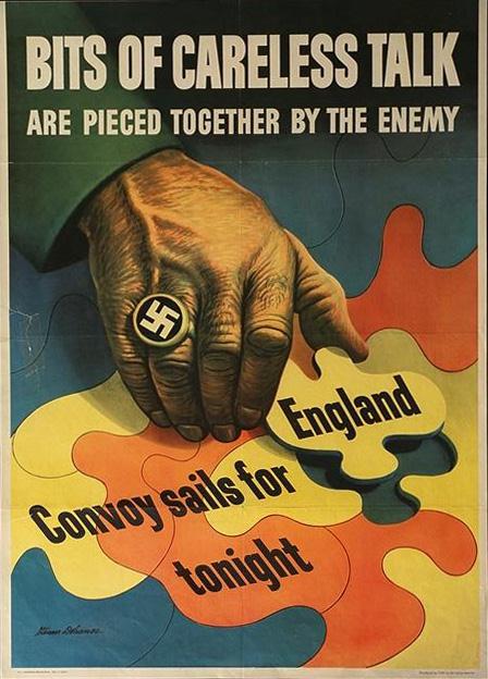 ww2 propaganda posters. this Allied WWII poster: